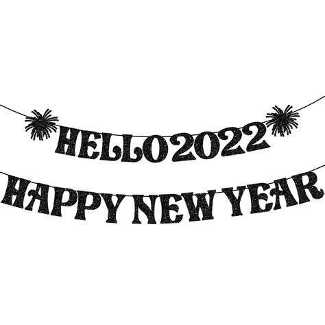 Buy Katchon Happy New Year Banner 10 Feet No Diy Hello 2024