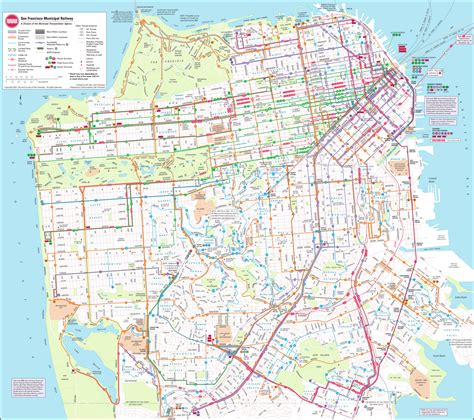 Street Map Of San Francisco Maps Database Source