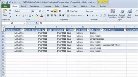 customer order tracking spreadsheetspreadsheet template