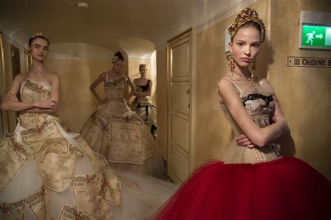 Loveisspeed Dolce Gabbana S Alta Moda Show At La Scala High