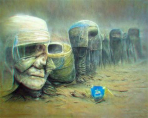 Zdzisław Beksiński obrazy mistrza w sztucznej inteligencji