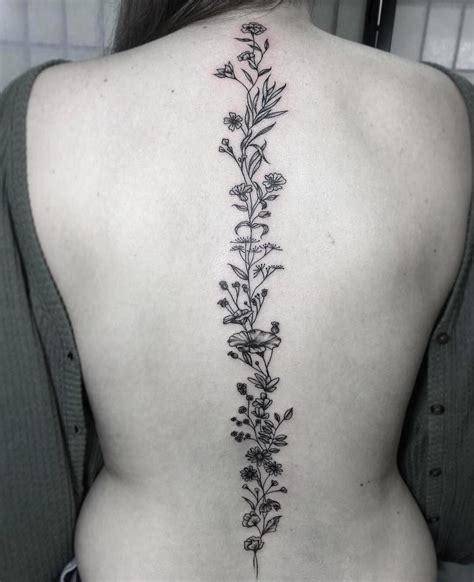 Flower Tattoos On Back And Side Tattoosonback Tattoos For Women