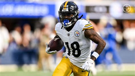 Diontae Johnsons Return Sparks Steelers Offense In Win Over Rams