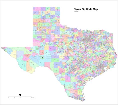 Texas County Map By Zip Code Images And Photos Finder