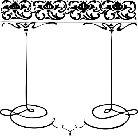 Scroll Clipart Decorative Scroll Decorative Transparent Free For