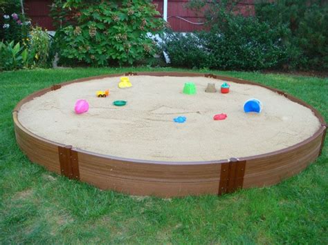 Through the myriad of inexpensive landscape ideas, we. Circular Sandbox - 10.5 Foot Diameter x 12 Inch High ...