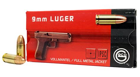 Geco 9mm Luger 124 Gr Fmj Ammo 50box Sportsmans Outdoor Superstore