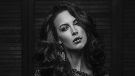 model hd face woman black and white hd wallpaper rare gallery