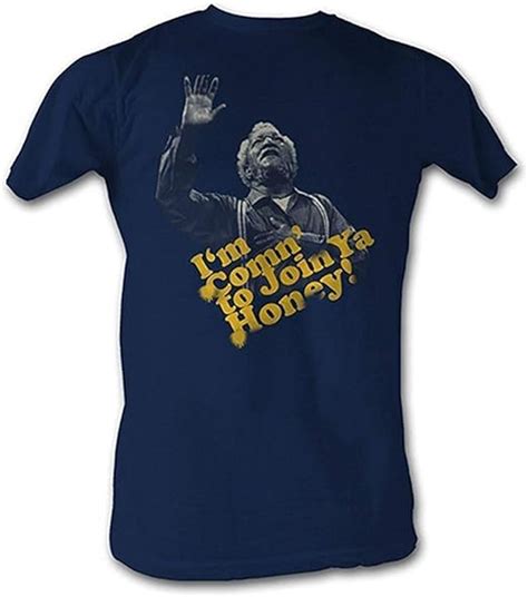 fred sanford and son shirt i m coming to join ya honey t shirt tee amazon ca clothing and accessories