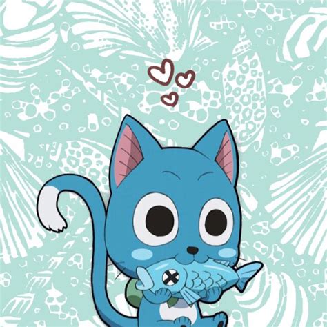 Another Picture I Made This Time With The Cute Happy Fairy Tail Cat