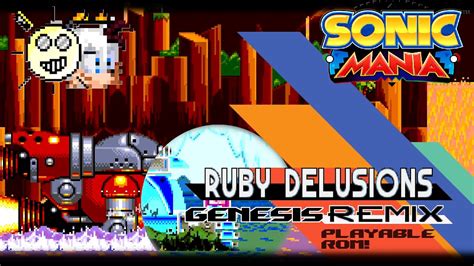 Sonic Mania Ruby Delusions 16 Bit Remix Youtube