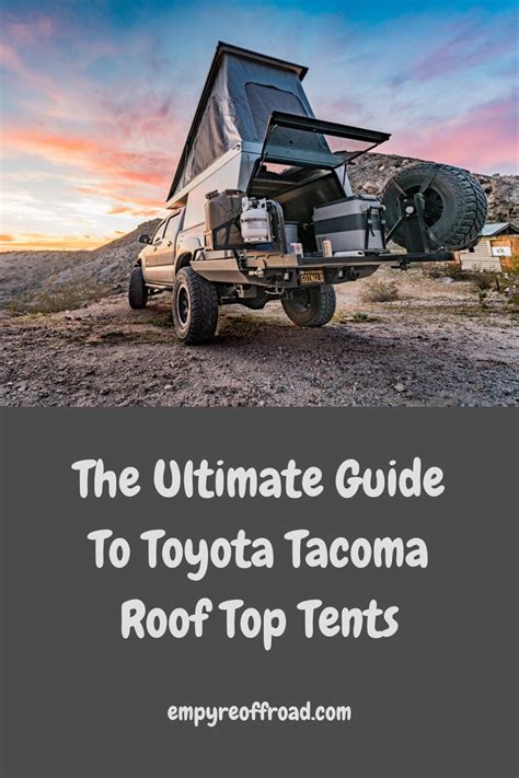 The Ultimate Guide To Toyota Tacoma Roof Top Tents Artofit