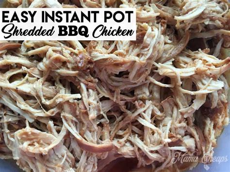 After that is all mixed, sprinkle the. Easy Instant Pot Shredded BBQ Chicken | Mama Cheaps