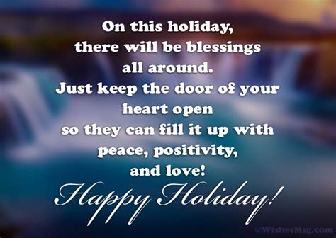 Holiday Wishes Happy Holiday Messages And Quotes