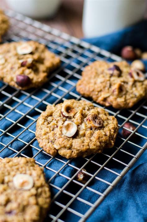 Hazelnut dream cookies recipe photo by taste of home. Chewy Oatmeal Hazelnut Cookies | Recipe in 2020 | Hazelnut ...