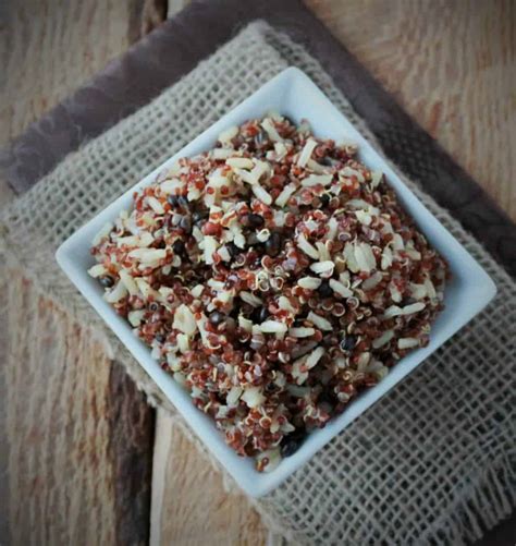 Healthy Brown Rice Quinoa Blend Homemade Food Junkie