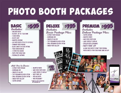 Photo Booth Rental Party Pleasers Services