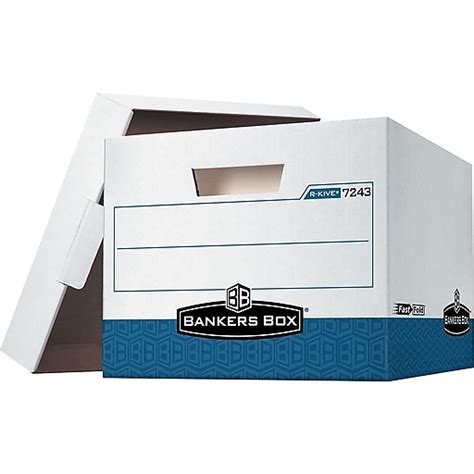 Bankers Box R Kive® Heavy Duty Fastfold File Storage Boxes Lift Off