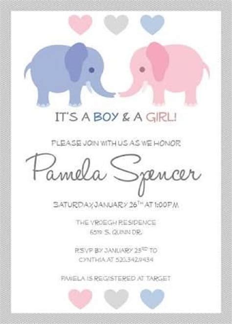 Create a beautiful free printable baby shower invitations without going out of your budget. baby shower invitations for twins free printable ...