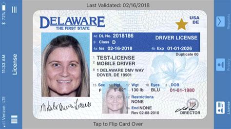 Delaware Testing Smartphone Drivers License The Detroit Bureau