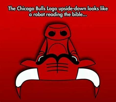 Contact the chicago bulls logo looks like a robot reading a book upside down on messenger. Pin by Nitza I Marin on Funny Board 1 | Bull logo, Chicago ...