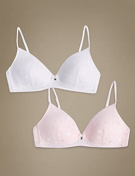 2 Pack Padded Full Cup First Bras Aa D Angel Mands