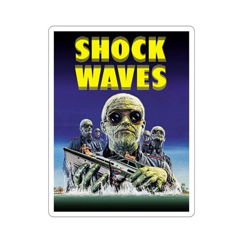 Shock Waves Movie Poster Sticker Etsy
