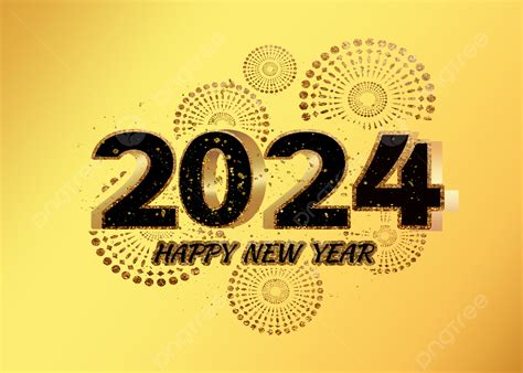 2024 New Year Texture Gold Text Background Two Thousand And Twenty