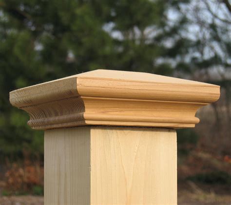Here i share how i cut pressure treated fence post tops when working on fencing projects. Miterless Post Caps™ - Wood Fence Caps and Deck Tops ...