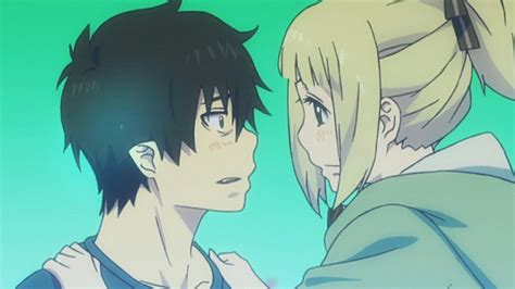 Rin X Shiemi Blueexorcists2 Anime Moment The Way Their Both Looking