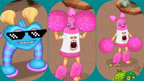 My Singing Monsters Today S Play April New Pompom Costume Youtube