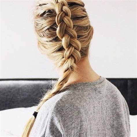 Fabulous ponytail with side braid for sunny mornings. 40 Cute and Sexy Braided Hairstyles for Teen Girls