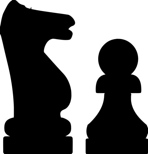 Svg Knight Pawn Chess Free Svg Image And Icon Svg Silh