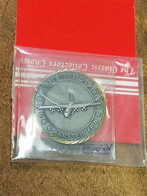 Vanguard Usaf Ramstein Air Base Cross Into The Blue Challenge Coin 1 3
