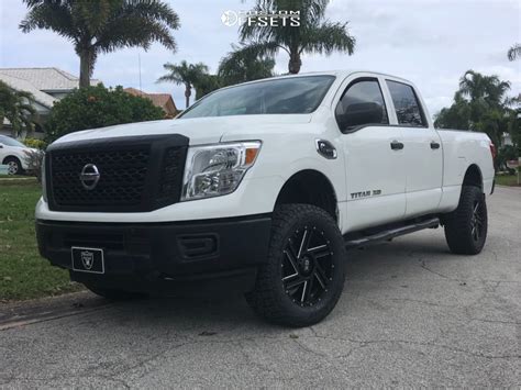 2016 Nissan Titan Xd Xd Xd835 Rough Country Leveling Kit And Body Lift