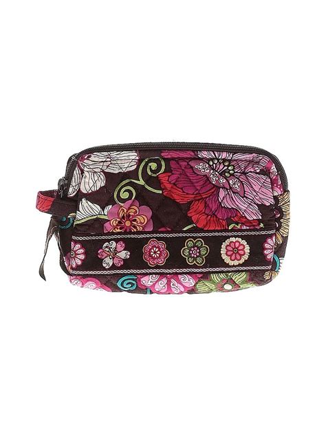 Vera Bradley Burgundy Makeup Bag One Size Off Makeup Bag Floral Accessories Vera Bradley