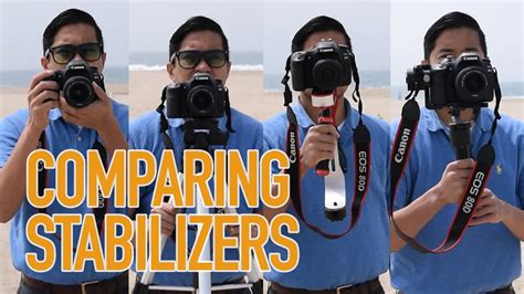Compare Ways To Stabilize your Camera (Footage) - YouTube
