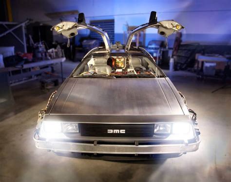 The Original Delorean Time Machine From Back To The Future Is Getting