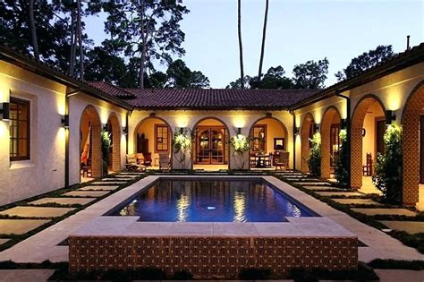 Famous Concept 19 House Plans With Pool In Center Courtyard