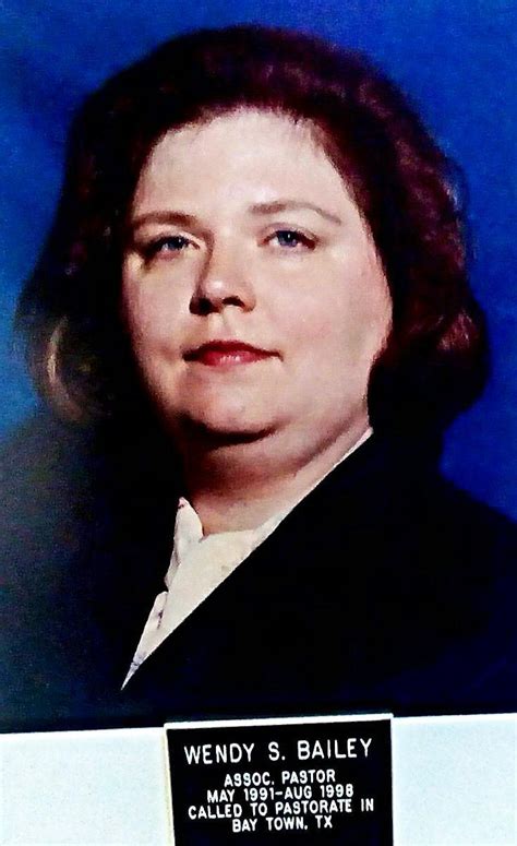 Rev Wendy Bailey Obituary Death Notice And Service Information