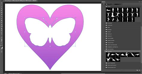 How did you create a shape? Drawing Custom Shapes with the Shapes Panel in Photoshop ...
