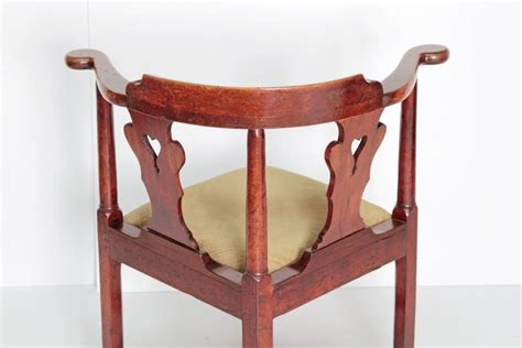The beauty and character of burned wood is now captured in a long lasting material, creating the. Georgian Style Roundabout or Smoking Chair at 1stDibs