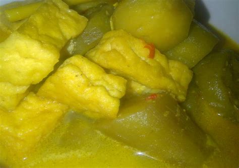 Resep tahu krecek daging giling enak, menu serba tahu dengan rasa yang meriah waktu: Resep: Tahu Terong Masak Kare Anti Gagal!