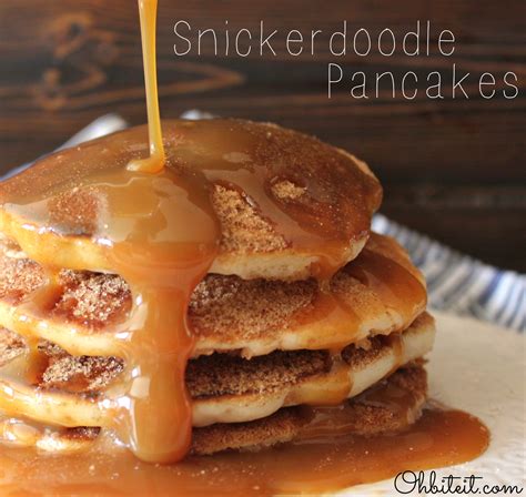 ~snickerdoodle Pancakes Oh Bite It