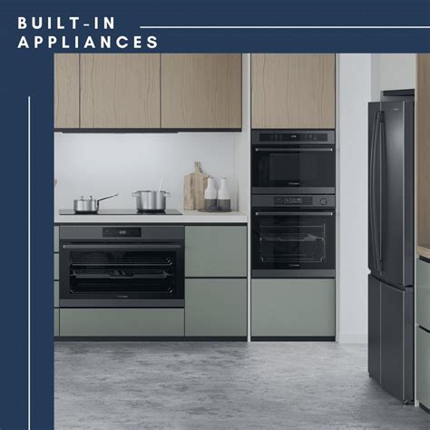 Built In Appliance Ideas For The Minimalist Style Kitchen