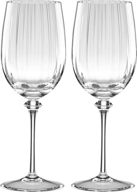 Reed And Barton Austin White Wine Glasses Set Of 2 Clear Wine Glasses