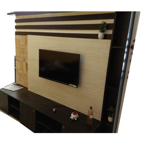 Teak Wood Wall Mounted Wooden Tv Cabinet Laminate Finish At Rs 850