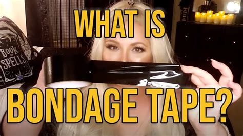 what is bondage tape let s find out youtube