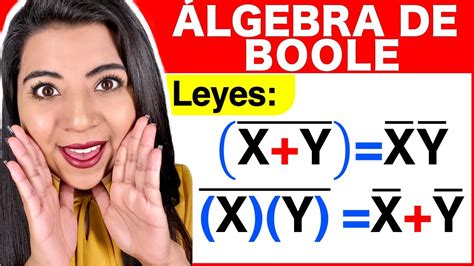 Leyes Del Álgebra De Boole 3 Youtube