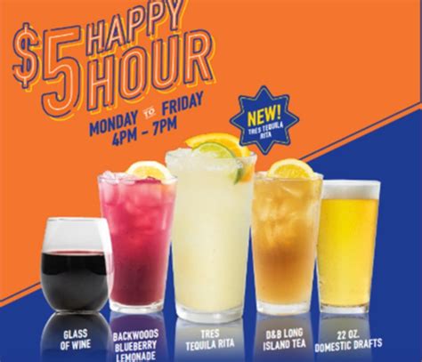 Jan 18 | Dave & Busters' $5 Drinks Happy Hour (Weekdays 3:30-7pm, &Sun